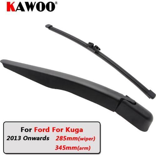 KAWOO Car Rear Wiper Blades Back Window Wipers Arm For Ford For Kuga Hatchback (2013 Onwards) 285mm Auto Windscreen Blade