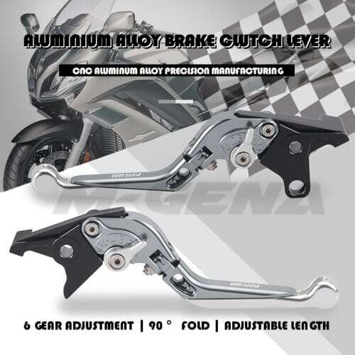 For FJR1300 FJR 1300 03 2003 Motorcycle Accessories Folding Extendable Brake Clutch Levers