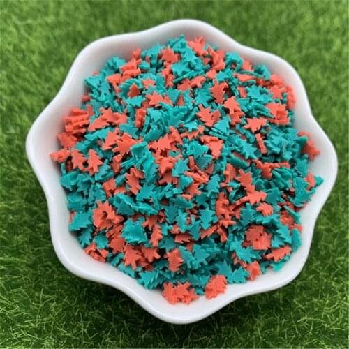 20g Christmas tree Resin for Resin DIY Supplies Nails Art Polymer Clear Clay accessories DIY Sequins scrapbook shakes Craft