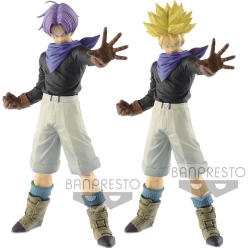 In Stock Original Banpresto BP ULTIMATE SOLDIERS SSJ Trunks Action Figure Toys Anime Figurals Brinquedos