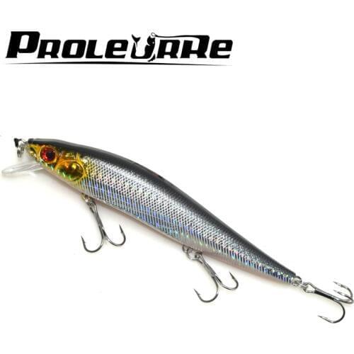 1Pcs/lot 14cm 23.7g Topwater Wobblers 3D Eyes Fishing Lure Minnow Hard Bait Pesca 3 fish Hooks Crankbait Floating Fishing Tackle