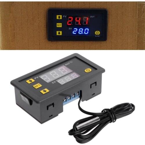 W3230 DC 12V 20A Digital Temperature Controller -50-120°C Thermostat Regulator