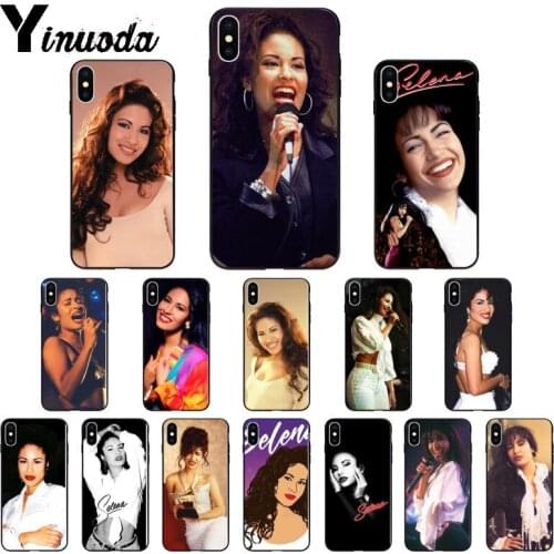 Yinuoda selena quintanilla Customer High Quality Phone Case for iPhone X XS MAX 6 6s 7 7plus 8 8Plus 5 5S SE XR