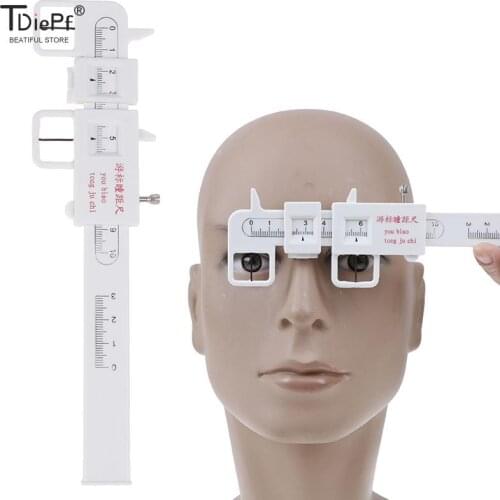 0-100mm Handle Eye Occluder Optometry PD Ruler Pupil Distance Measuring Tool Eye Ophthalmic Tool For Hospital Eye Care Tools