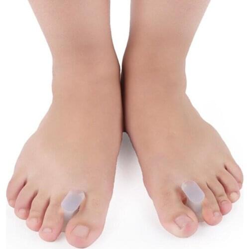 1Pc Soft Silicone Toe Separator Modeling Foot Finger Divider Form Manicure Pedicure Nail Art Tool For Foot Care Tools