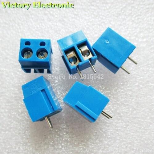 10PCS/LOT KF300-5.0-2P KF300-2P 250V 16A Screw 2Pin 5.0mm Straight Pin PCB Screw Block 14-22A WG