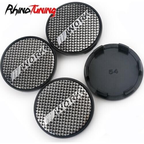 4pcs 54mm 49mm Work Car Wheel Center Cap Emblem Auto Hub Caps Rims Cover For 370Z Sentra Quest Maxima Leaf Murano
