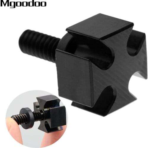 6mm Motorcycle Cross Rear Seat Bolt Screw Nuts Aluminum Mount Fit For Davidson 1996-2015 2016 2017 Black Motorbike Parts