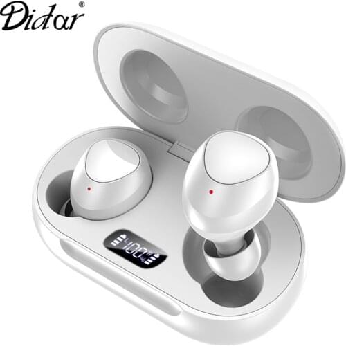 Bluetooth Wireless Headphones with Mic Sports Waterproof QI Earphones Touch Control Wireless Headsets Earbuds Phone