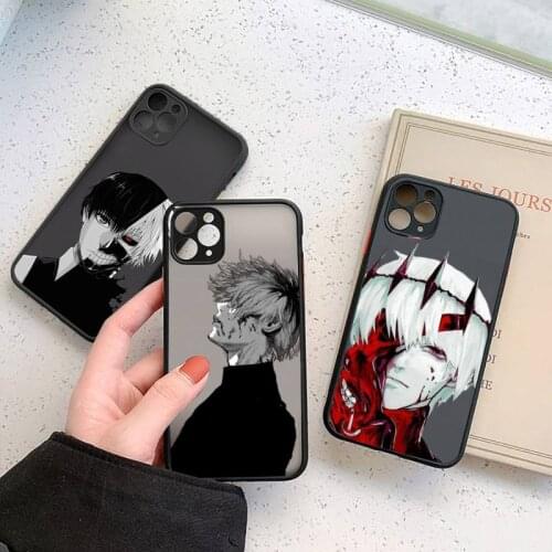 Tokyo Ghoul Cool Japanese Anime Phone Case Matte Transparent for iPhone 7 8 11 12 s mini pro X XS XR MAX Plus coque