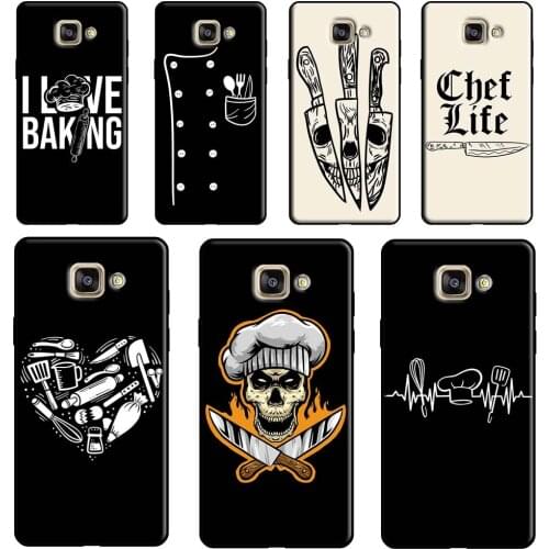 Baker Love Baking Chef For Samsung J3 J5 J7 J1 2016 2017 J4 J6 A3 A5 A7 A9 A6 A8 Plus J8 J2 Core 2018 Phone Case