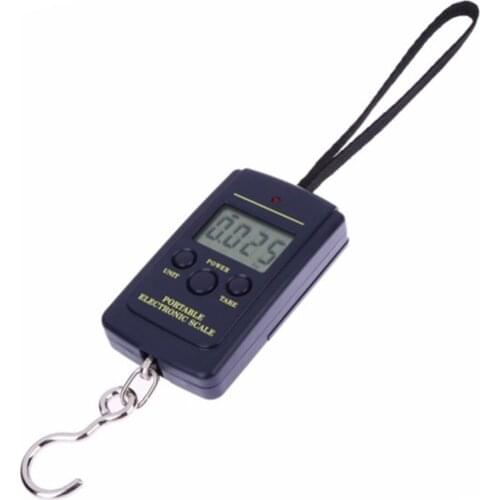 Mini Digital Scale Fishing Luggage Weight Travel Steelyard Hanging Electronic Scale With Hook Kitchen Tools FOr Home Outdoor