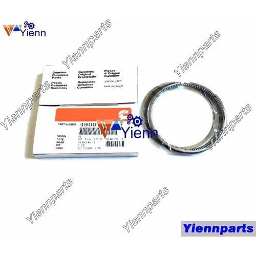 For Cummins A2300 Piston Ring Set 4900738 STD Size 88mm For Daewoo D20SC-5 Forklift Diesel Engine Spare Parts