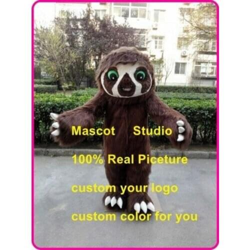 Halloween Sloth Mascot Costume Fancy Anime Cosplay Kits Mascotte Dress Carnival