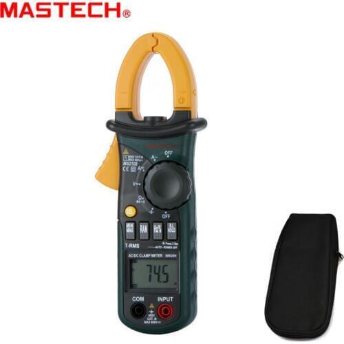 Mastech MS2108 6600 Counts Digital Clamp Meter True-rms Inrush 66mF Capacitance Frequency AC/DC current voltage Measurement