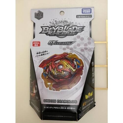 New Original TAKARA TOMY BEYBLADE Burst Custom Edition B00 Union Diabolos 00E.Br Super King Dragon Ve