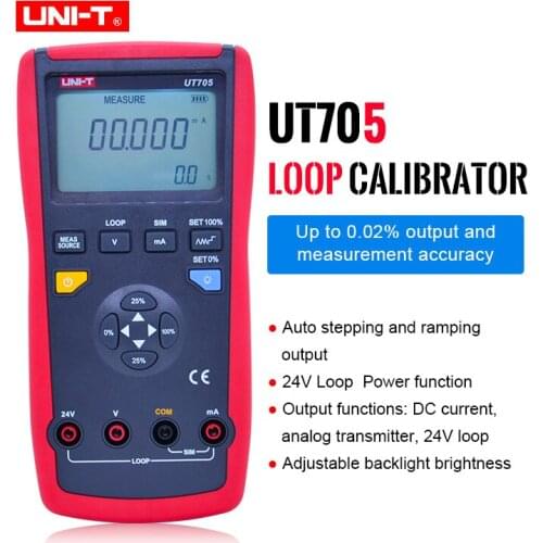 UNI-T UT705 Single Function Loop Calibrator; DC Voltage / Current / Loop Current Test