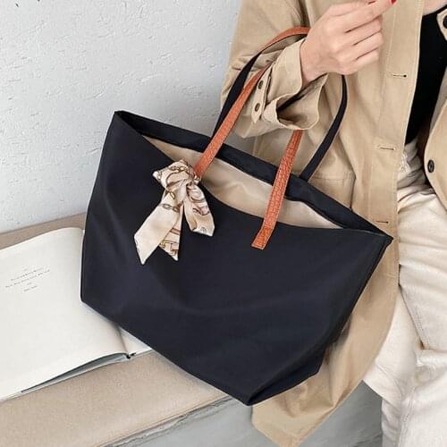 Simple Extra Large Capacity Shopper Shoulder Bags for Women Winter Fashion Wild Handbags Trend Branded Female Casual Travel Tote