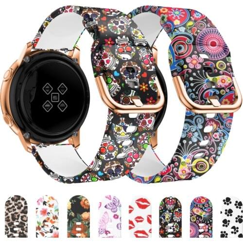 Watchband for samsung galaxy watch 3 strap active 2 40mm 44mm huawei watch gt 2/2E amazfit gts 2 Samsung galaxy watch 42mm 41mm