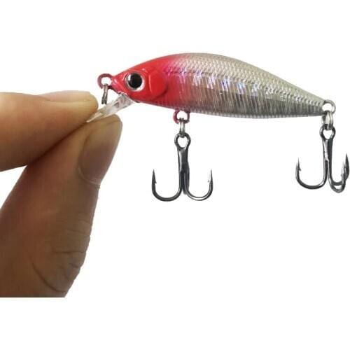 Minnow Wobbler Fishing Lure 3.3g 4.5cm Japan Jerkbait Bait Perch Pesca Mini Sinking Wobblers Fishing Lures Artificial Hard Bait