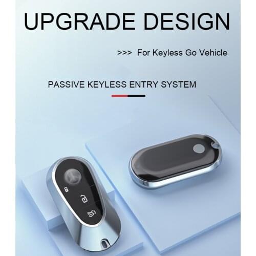KEYECU Modified As Mercedes Benz S Class Smart Remote Car Key Case for BMW for Mercedes-Benz for Audi for Land Rover,PKE System