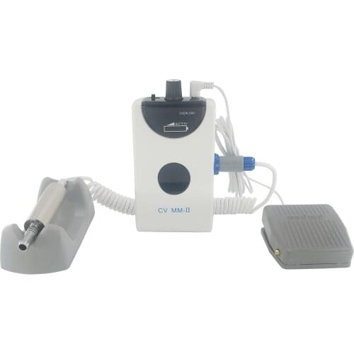 E-type Dental portable mini Micro motor Brushless Machine Electric Motor with one straight handpiece Low Speed nail polishing
