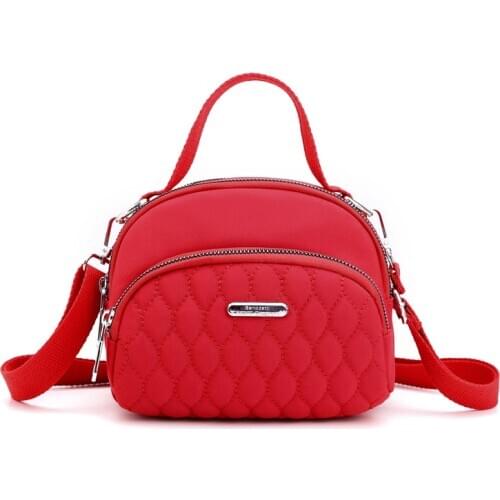 Women Luxury Designer Shoulder Bag 2021 New Trendy Fashion Ladies Nylon Crossbody Bag For Women Handbag Tote