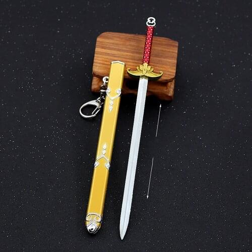 Tianguan Blessing Animation Peripheral All Metal Handicraft Ornament Blood Umbrella Xie Lianfang Heart Sword White Faceless Mask