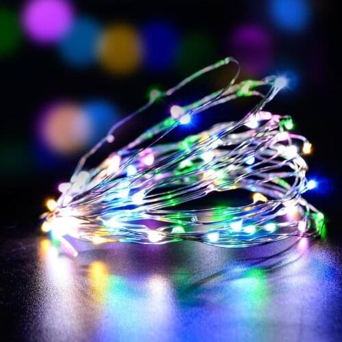 5V 10M USB Power Copper Wire Waterproof LED String Lights for Holiday Party Wedding Christmas LED garlands Lighting