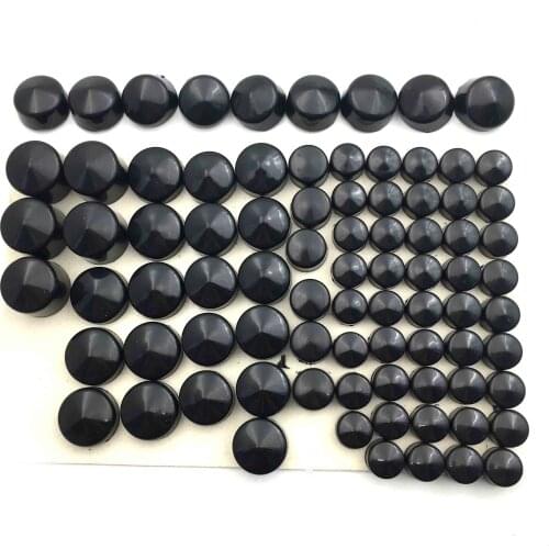 Aftermarket free shipping motorcycle parts Bolts Toppers Caps for Harley Davidson 1996-2006 Road King Twin Cam FLH Model BLACK