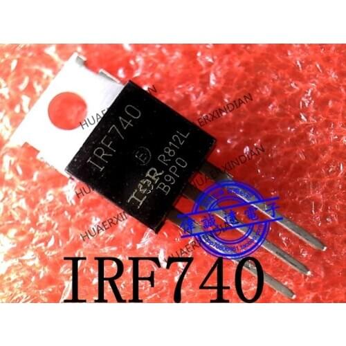 1Pieces New Original IRF740 IRF740PBF TO220 400V/10A/0.55 N In Stock Real Picture