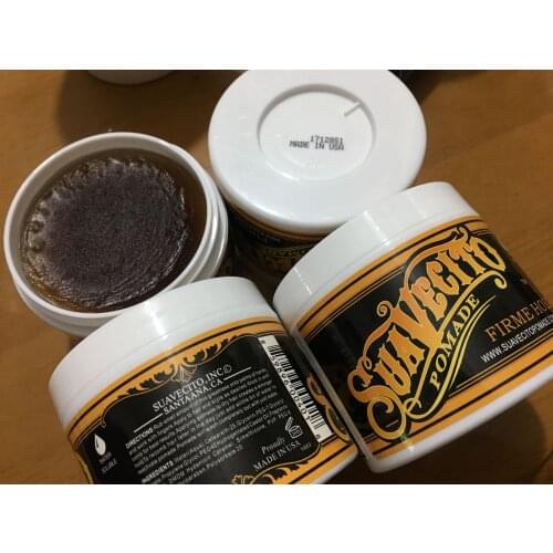 15pcs Suavecito Hair Waxes Strong Style Restoring Hold Pomade Hair Gel Style Tools Firme Big Skeleton Slicked Back Hair Oil Wax