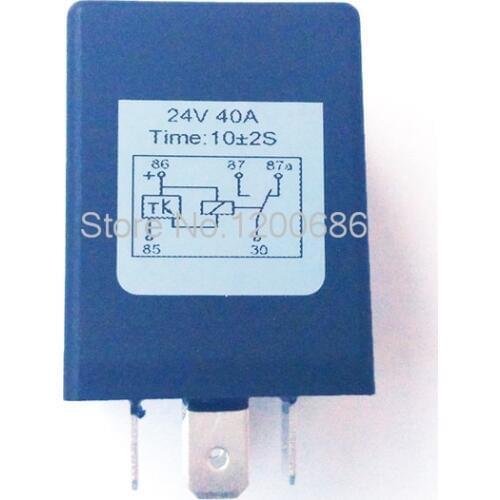 30A Automotive 24V 5 Pin 10 second times delay relay time relay