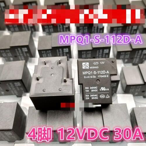 5PCS MPQ1-S-112D-A 30A Relé 4-pin 12V 12VDC DC12V