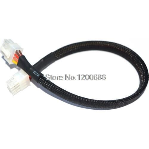 8PIN 18AWG 30CM ATX8 Extension Cable 5557 Mini-Fit Jr. Receptacle Housing 39012080 8 pin Molex 4.2 2*4pin 8p wire harness