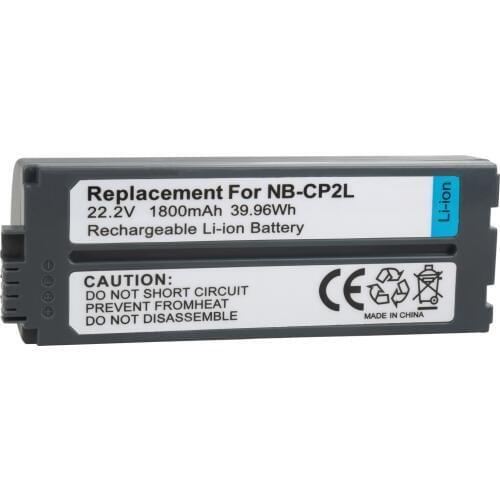 1pc 1800mAh NB-CP2L NB CP2L Battery for Canon NB-CP1L CP2L Canon Photo Printers SELPHY CP800, CP900, CP910, CP1200,CP100,CP1300