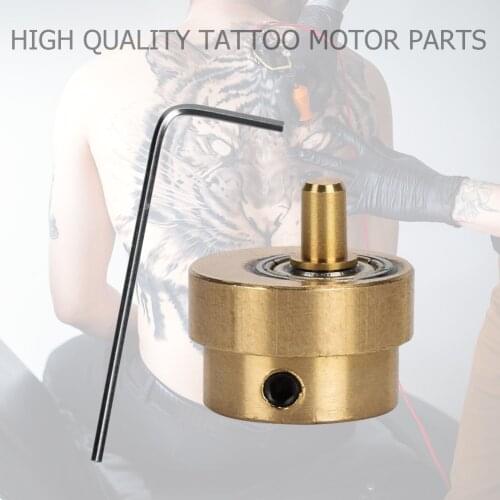 Tattoo Motor Machine Accessories Golden Eccentric Wheel with Spanner Screws Tattoo Machine Parts Tattoo Kit