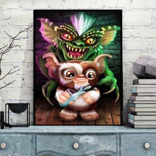 DIY Diamond Painting Cartoon Stripes and GIZMO GREMLINS Diamond Mosaic Full Diamond Embroidery Diamond Accessories Room Decor