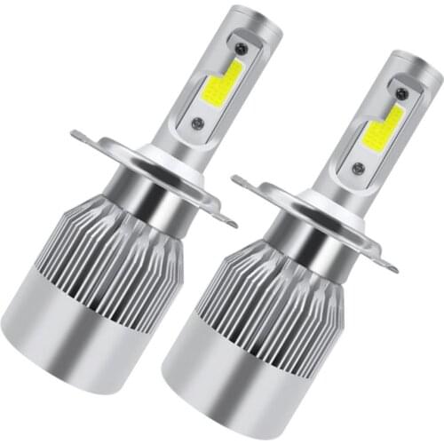 Car LED Headlights Automotive C6 Headlights H4 Double Lights Low Power Consumption Auto Headlamps Car Headlights Accessories