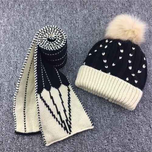 JINYINGHUO Sets Of Hats And Scarves For Girls