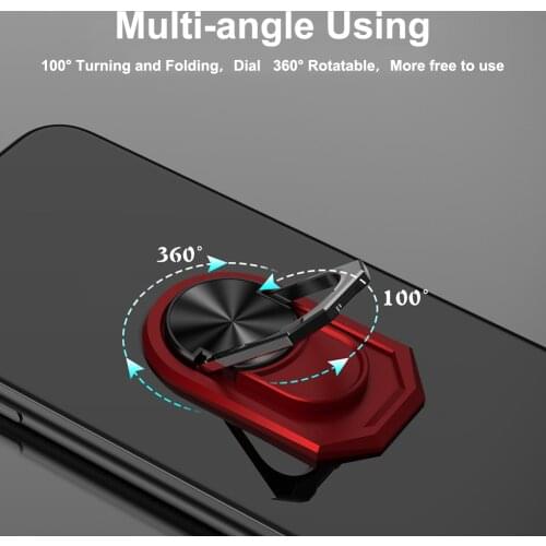 Mobile Phone Stand 360 Degree Rotation Multi-purpose Magnetic Phone Holder Convenient Magnetic Function Folding Design TSLM1