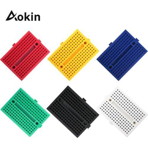 Breadboard 170 Point Breadboard Mini 170Point Solderless PCB Bread Board 170 holes Test Develop for Arduino Diy kit