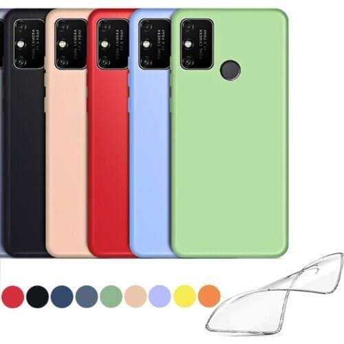 Soft case for Huawei honor 9X lite cover Pro black red blue pink yellow clear transparent silicone cover for Honor 9X lite case