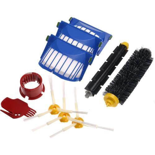 6-15Pcs/Set Filter Brush Kit Cleaning Tools Beater Brush Filters Kit for IRobot Roomba 600 Series 605 615 616 620 621 631 651