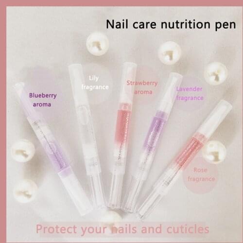 Five Smells Nail Nutrition Oil Pen Nail Treatment Cuticle Revitalizer Oil Prevent Agnail Nail Polish Nourish Skin