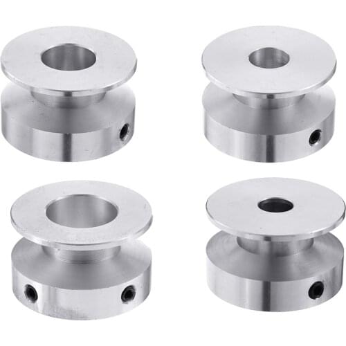 40MM Single Groove Pulley A Type Spindle Pulley Wheels 8-20MM Fixed Bore for Spindle Motor Round Belt