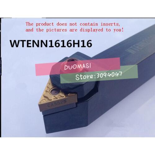 WTENN1616H16 CNC turning tool holder, External turning tools,W type Holder, CNC Lathe cutting tools for TNMG160404/08 Inserts