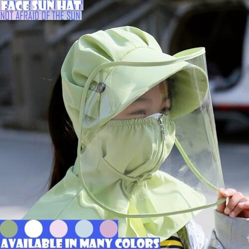 Boys Girls Protective Hat Dustproof Cover Bucket Hat Removable Anti Uv Protection Cap Kids Beach Outdoor Cap Casual Sun Hats