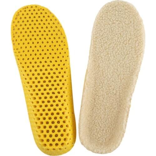 Winter Warm Sports Insoles For Shoes Men Women Shoe Pads Insole Sole Inserts Lamb-like Breathable Anti Slip Foot Pad Chaussure