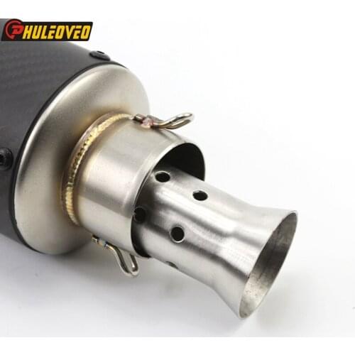 1pcs 51mm Universal Motorcycle Exhaust Pipe Muffler Silencer DB Killer 38mm 51mm DB Killer for Motorbike Muffler Exhaust Baffle
